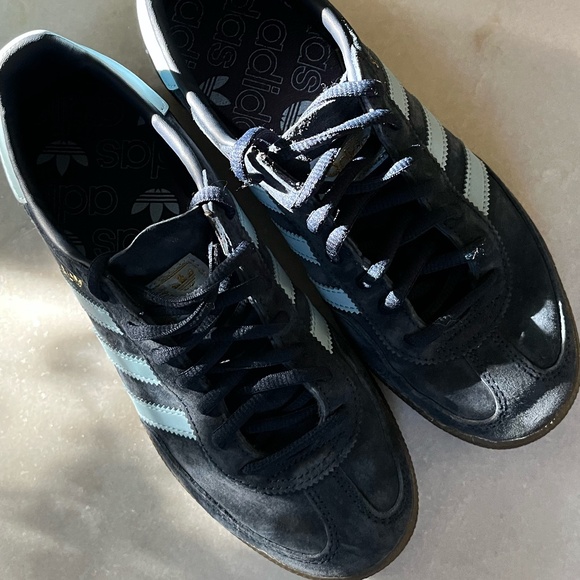ADIDAS Originals Handball Spezial Sneakers in Navy | Size US MEN 6 / US WOMEN 7 - Picture 4 of 14